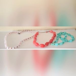 925 natural stone necklaces